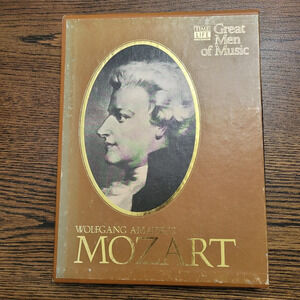Great Men of Music Wolfgang Amadeus Mozart (4 Cassette Set) Time Life